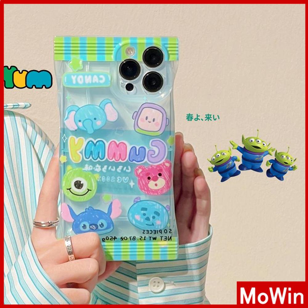 For iPhone 14 Pro Max iPhone Case Snack Bag TPU Soft Case Clear Case Airbag Shockproof Camera Cover Cartoon Cute Compatible For iPhone 13 Pro Max 12 Pro Max 11 7plus XR