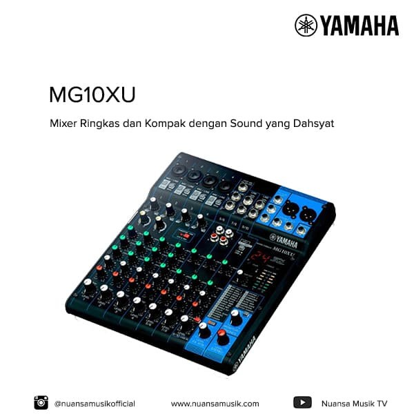 Yamaha MG10XU / MG-10XU / MG 10XU Analog Mixing Console