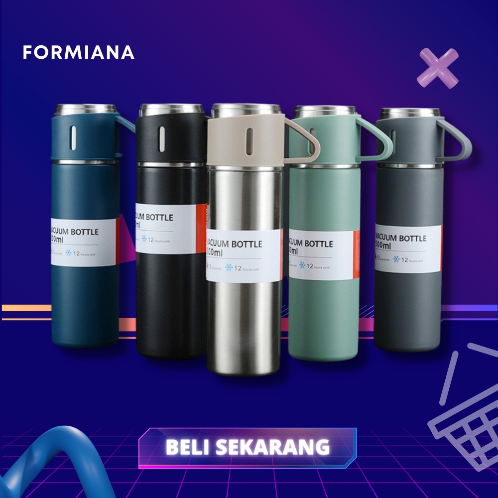 FM - Termos vacum set / Botol Tahan Panas Dingin