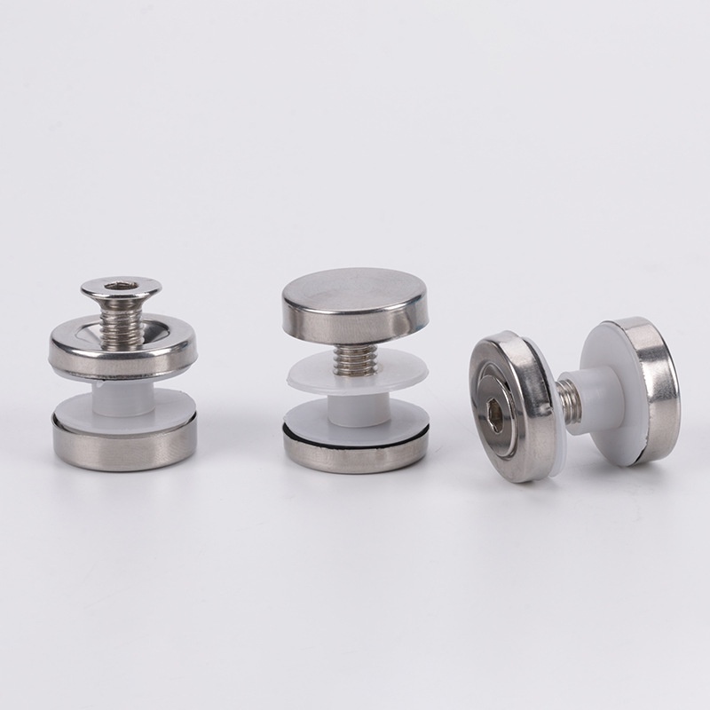 5pcs Baut Kaca Stainless M8*25mm / Baut Penjepit Kaca Jepit Railing Tangga Rail Glass