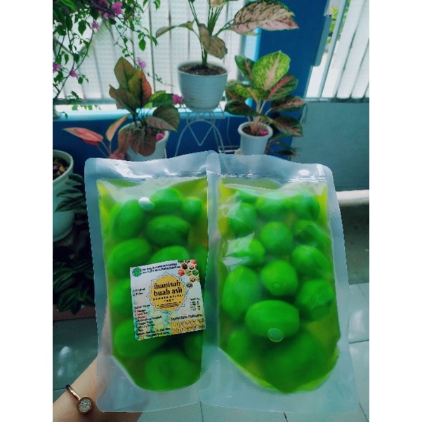 

Manisan buah viral 350gram_Manisan kedondong bangkok non biji_manisan buah oleh² Bogor