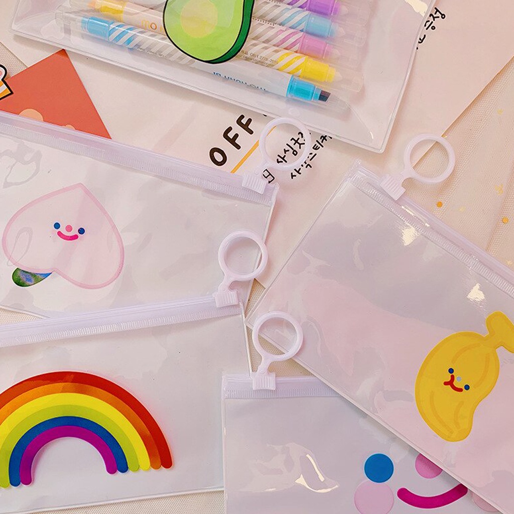 BRGUNIK  Pouch Dompet Mika Make Up Kawai Pouch Resleting Tempat Alat tulis Pouch Makeup Skincare Travel Pouch R444 799