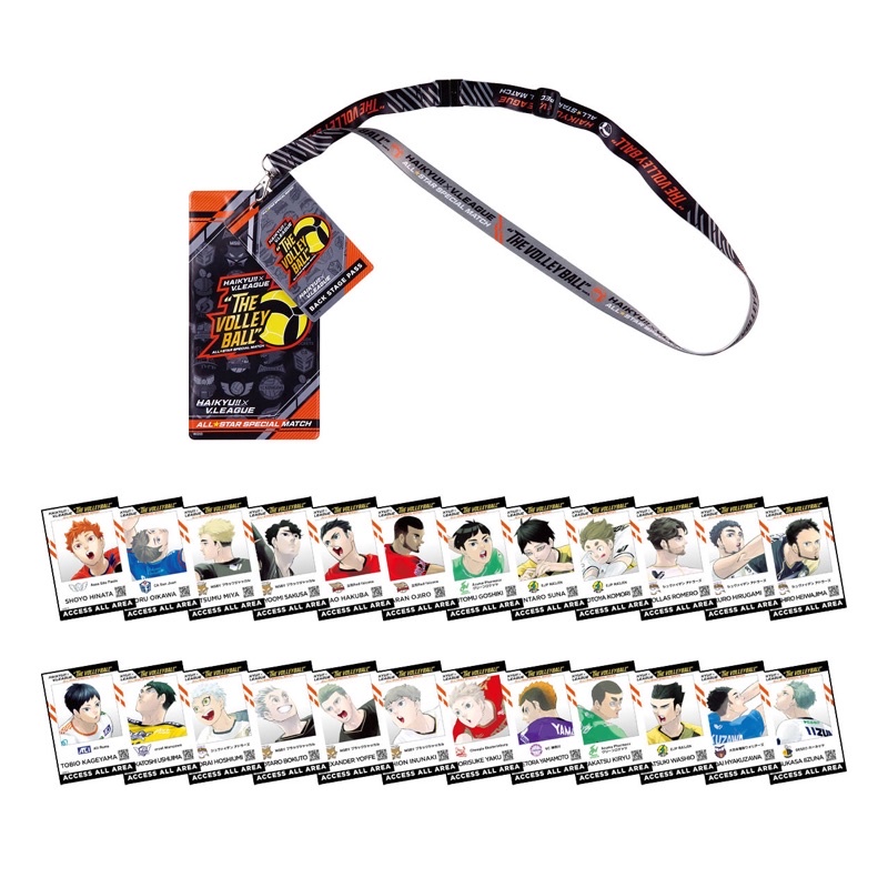 

HaikyuuV League Pass Id Card