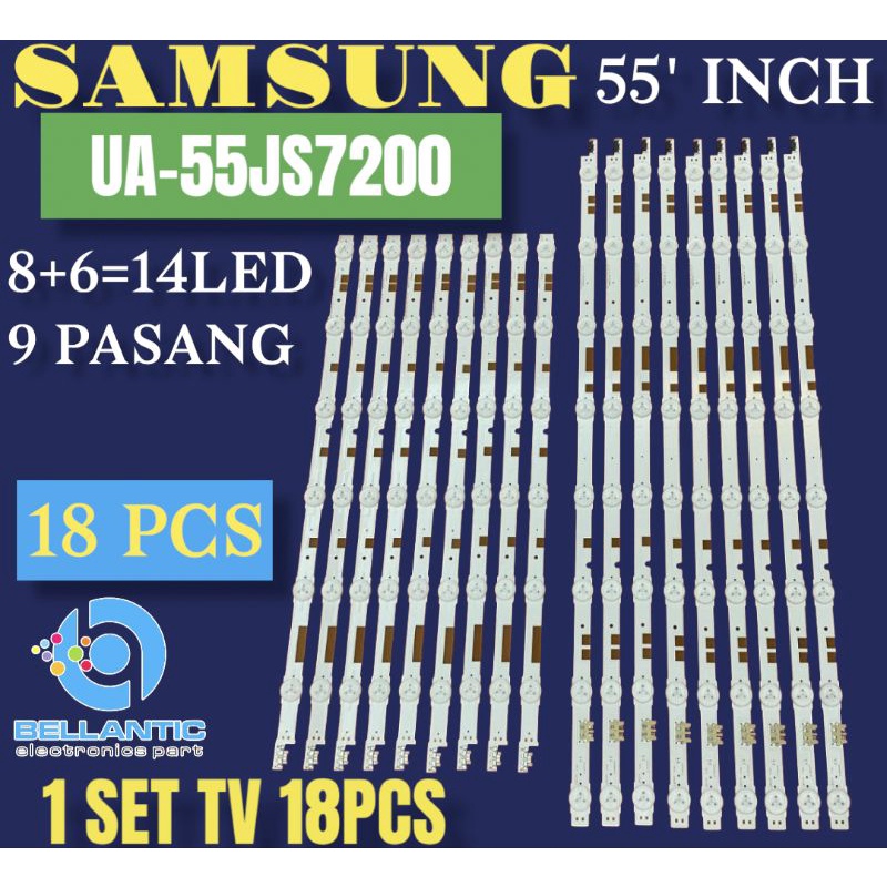 BACKLIGHT TV LED SAMSUNG 55INCH UA-55JS7200