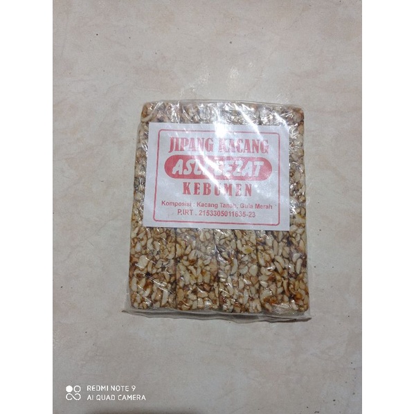 

Jipang kacang khas Kebumen