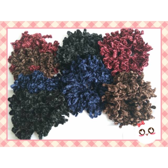 Ikat Rambut Ubur-Ubur  / Kunciran Cendol/ Cepolan Hijab Scrunchie