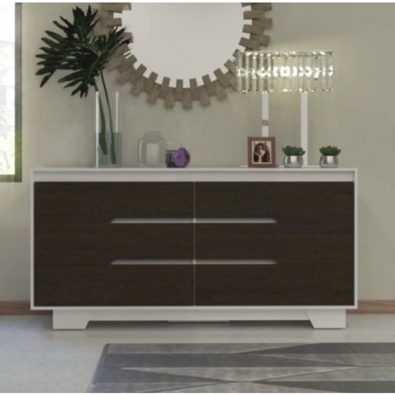 buffet credenza rak tv laci tv meja tv serbaguna tempat penyimpanan 150cm