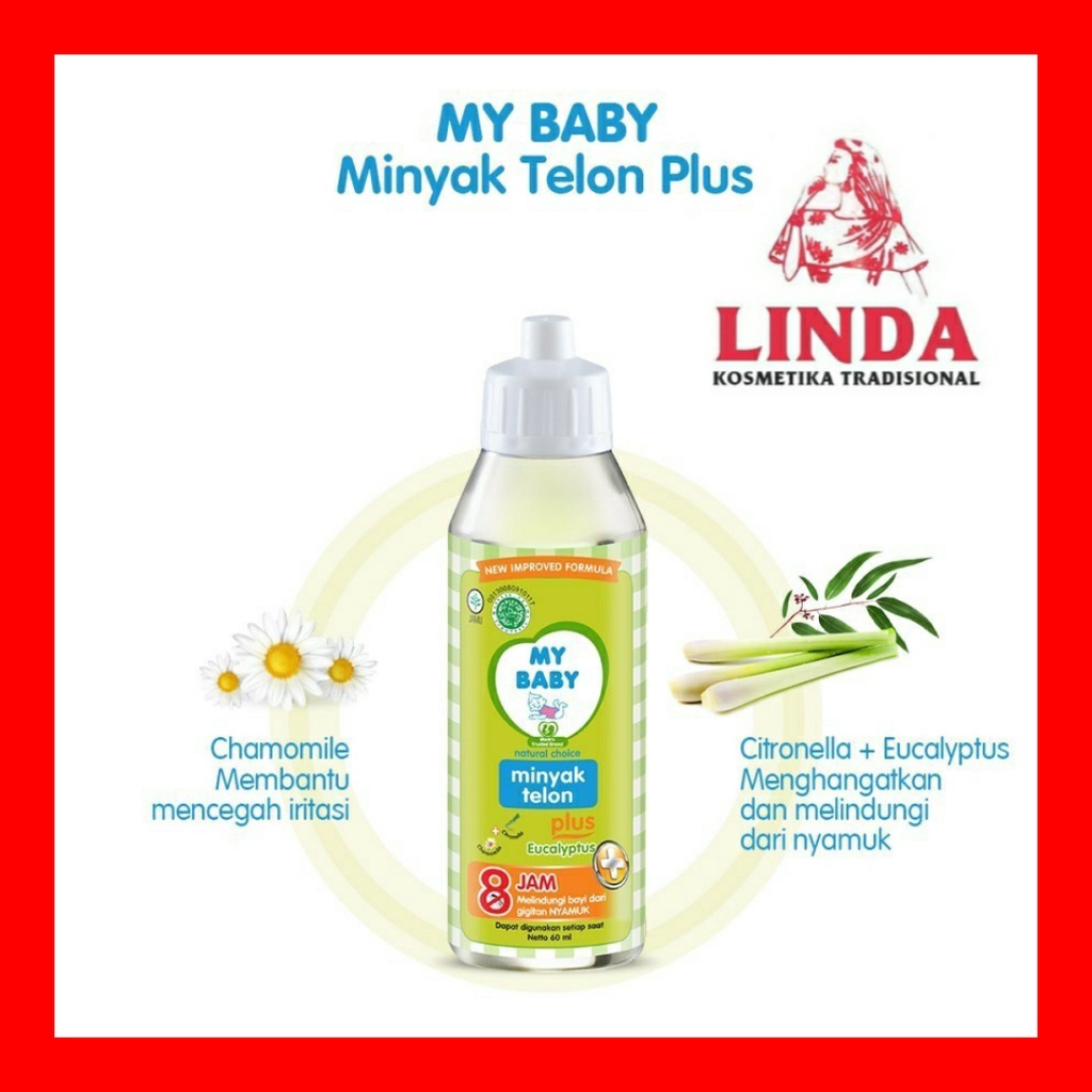 MY BABY MINYAK TELON EUCALYPTUS (hijau)