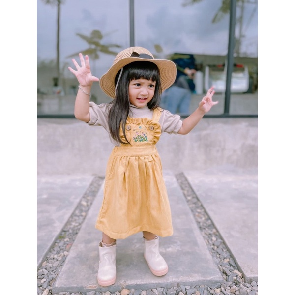 RACHIDKIDS / OVERALL ANAK LUCU / ARUMI OVERALL SET