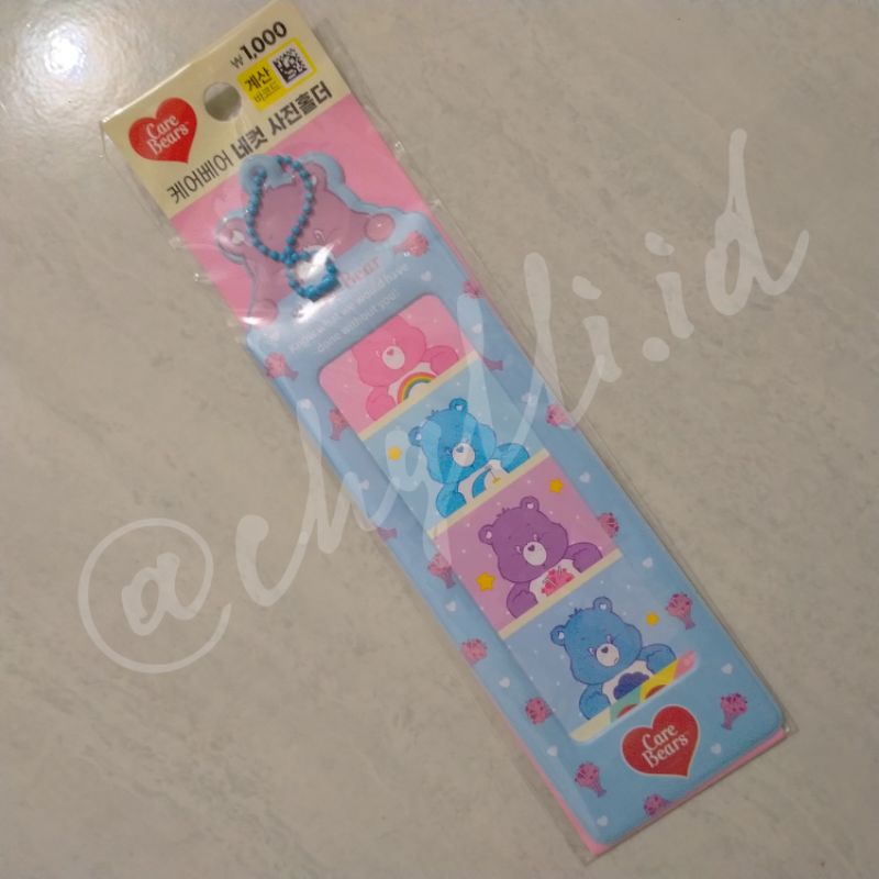 Daiso photostrip holder bear blue