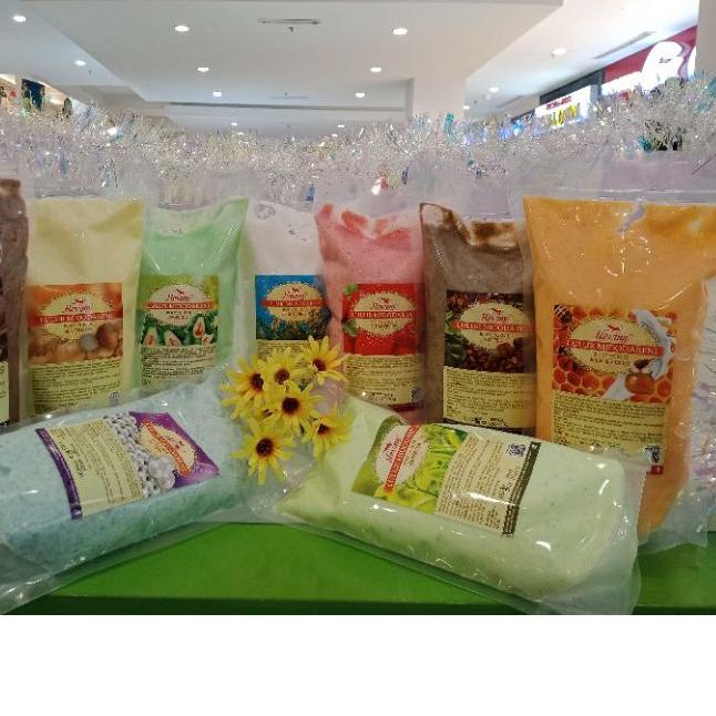 Heviny body scrub (lulur midodareni) kemasan 1kg