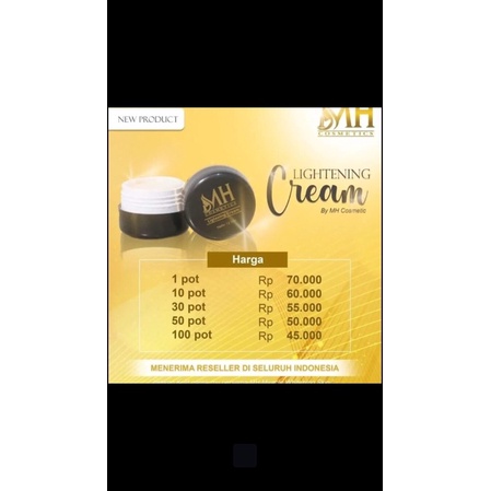Cream ecer MH kosmetik