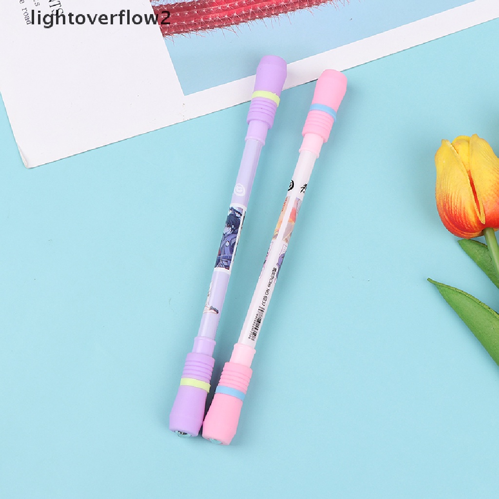 (lightoverflow2) 1pc Pensil Mekanik Putar Desain Kawaii Lucu Untuk Stationery Sekolah / Hadiah