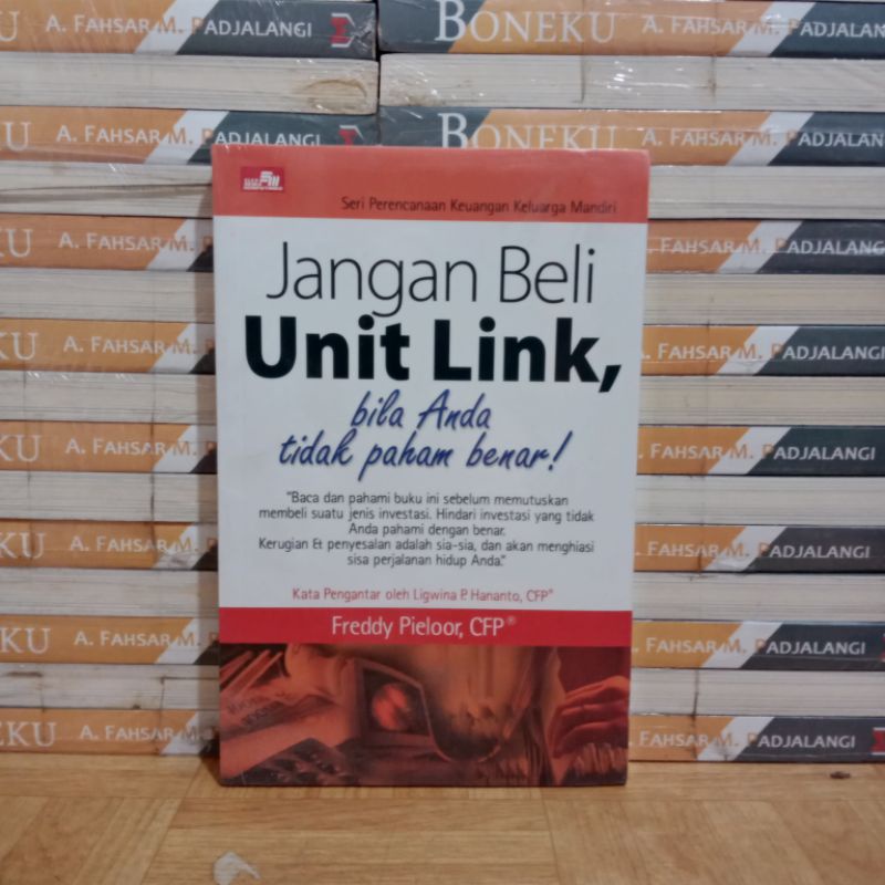 

BUKU ORIGINAL - JANGAN BELI UNIT LINK BILA ANDA TIDAK PAHAM BENAR