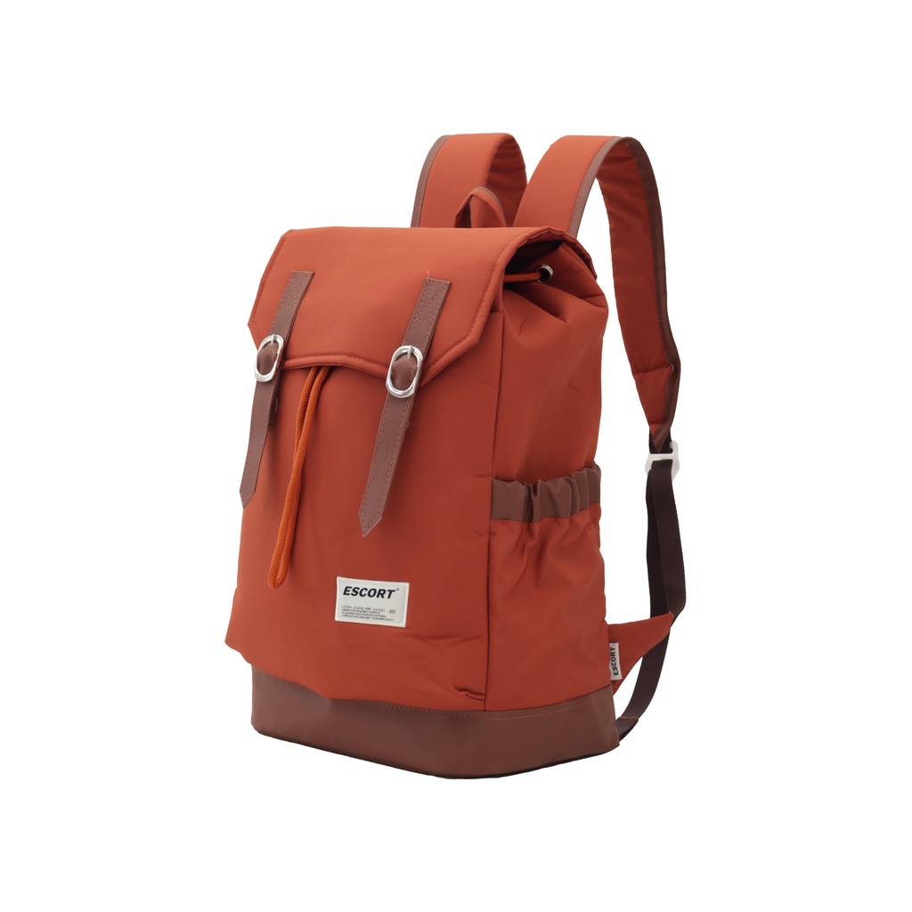 ESCORT - Tas Kuliah Ransel Anti AIr Backpack Up to 14 inch - Tas Pria Tas Wanita Daypack