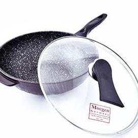 TERMURAH Wajan Anti Lengket Teflon Dan Marble Keramik Germany Wok Pan 30Cm /PERALATAN MASAK SET/PANC
