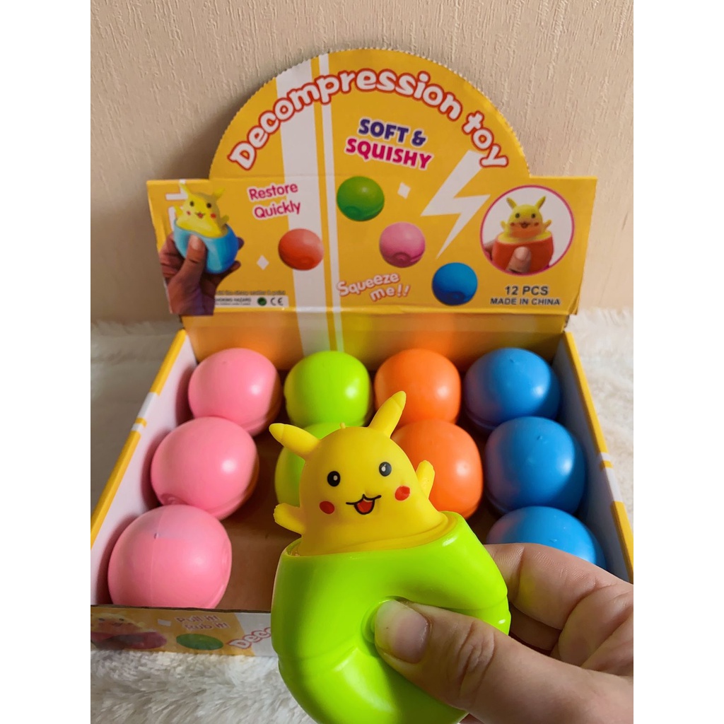 Mainan Pop it Squishy Mainan Squish Mouse Squisi Tikus Keju Gelas Tikus Karet Silikon / Mainan Pencet Pop It Lucu Murah Penghilang Stress Tupai Karet Silikon Mainan Tupai Lucu Remasan