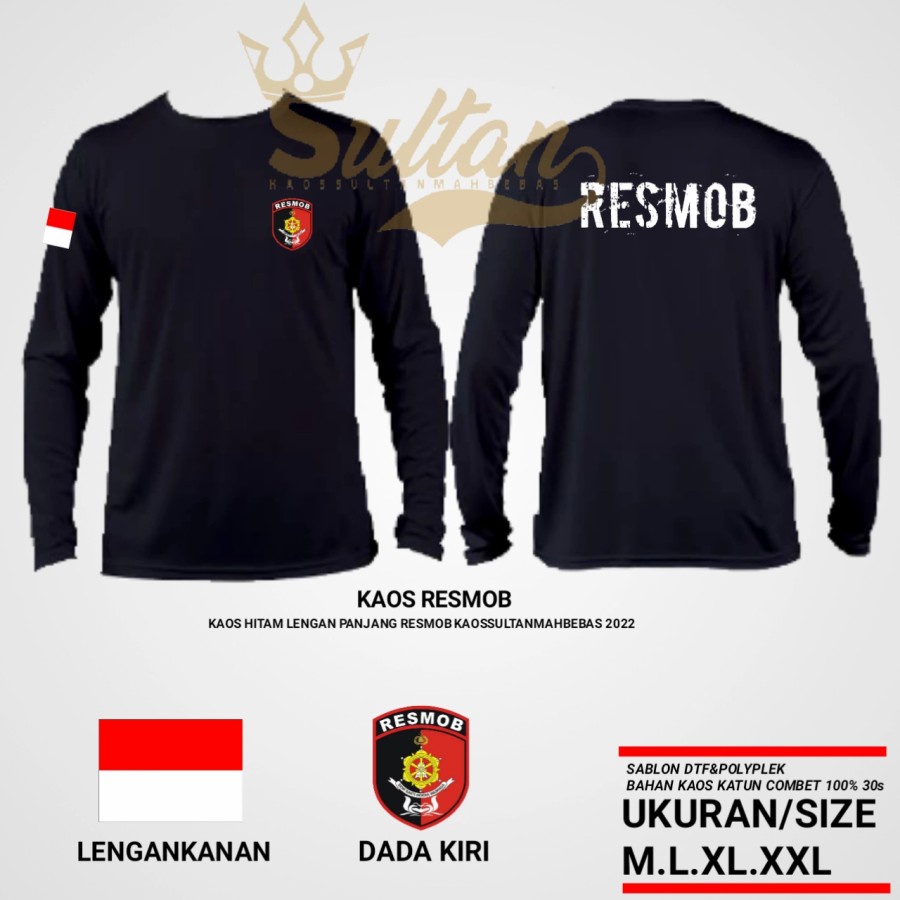 Kaos Resmob / Baju Resmob / Tshirt Resmob