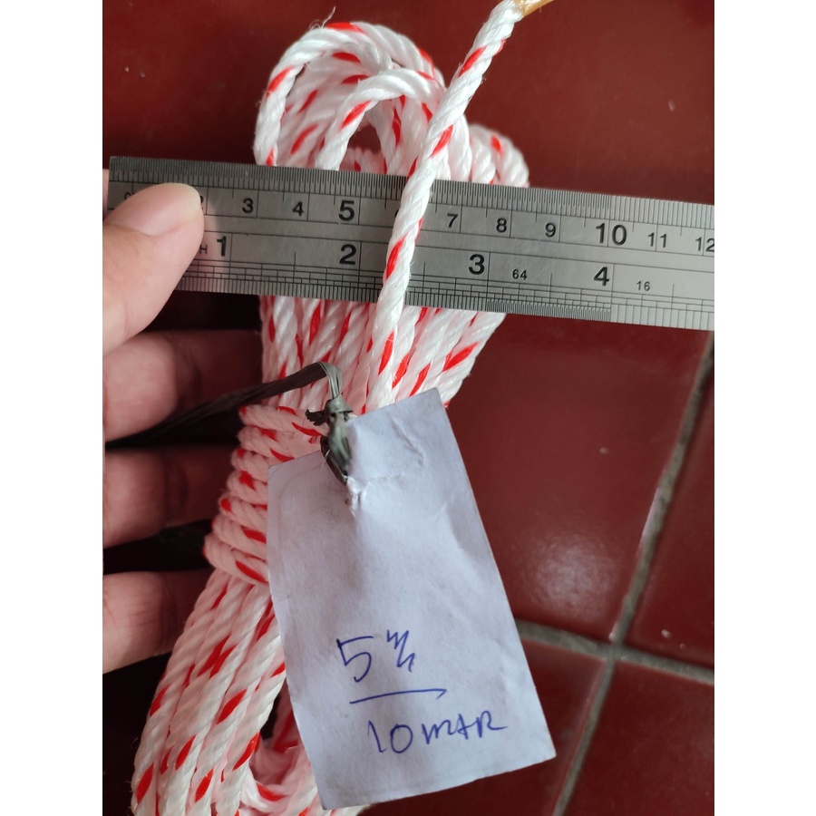 

TALI 5MM PPD (ECERAN MURAH) TALI IKAT MOBIL / TAMBANG LOSBAK / TALI TRUK / TALI JEMURAN / TAMBANG PROYEK / TAMPAR 5MM