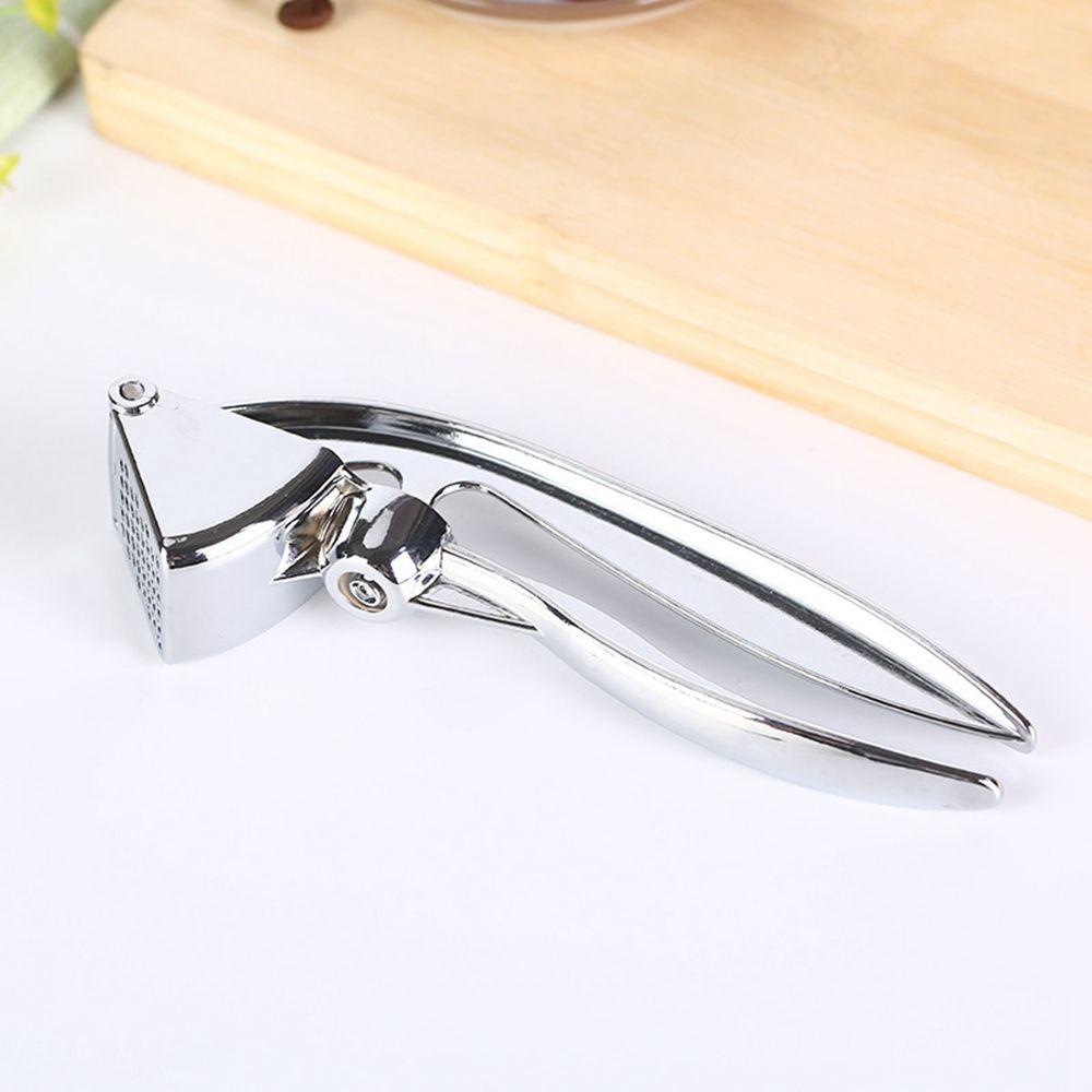 [Elegan] Garlic Presser Professional Metal Tahan Karat Mudah Bersih Aksesoris Dapur Alat Dapur