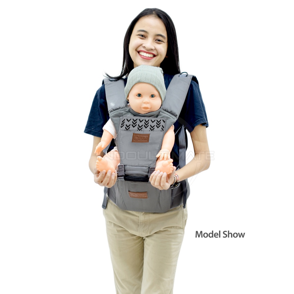 5in1 Way BABY LEON Gendongan Hipseat Bayi Tanpa Topi BY-481 Gendongan Bayi Model Terbaru Gendongan Bayi Depan Duduk Gendongan Bayi Samping Gendongan Multifungsi Gendongan Bayi Instan Anti Pegal Baby Carrier