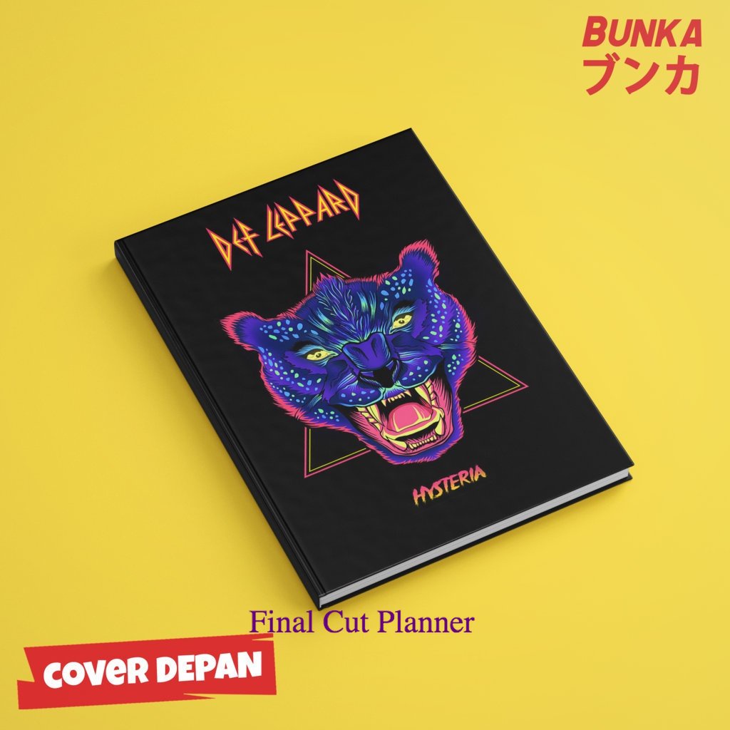 

Notebook Band Deff Leppard Hysteria Hardcover A5 Buku Tulis Catatan Notes Agenda Planner Jurnal .