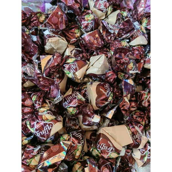 

coklat truffle rasa hazelnut 500gr