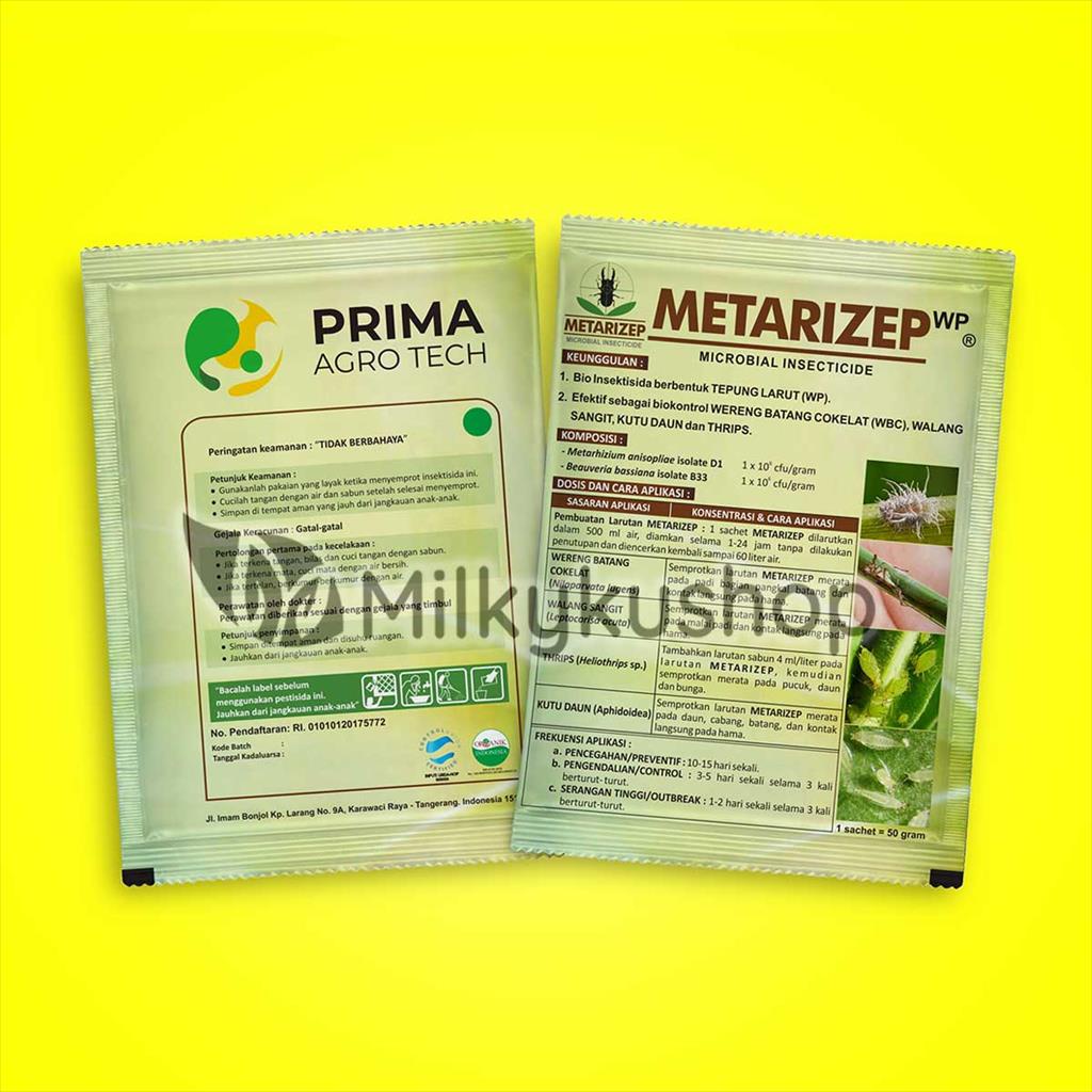 METARIZEP WP 50 GRAM PER SACHET BIO INSEKTISIDA