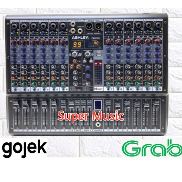 CODEQ6c6B--mixer ashley favorite 12 original mixer 12 channel 3 aux 99dsp model ashley selection 12