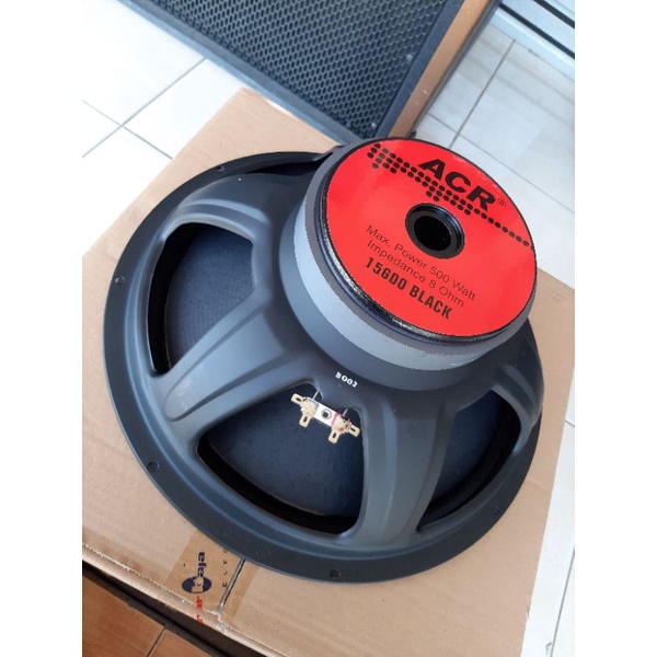 Speaker Full Range 15&quot; 15 inch ACR 15600 Black cocok Untuk Outdoor