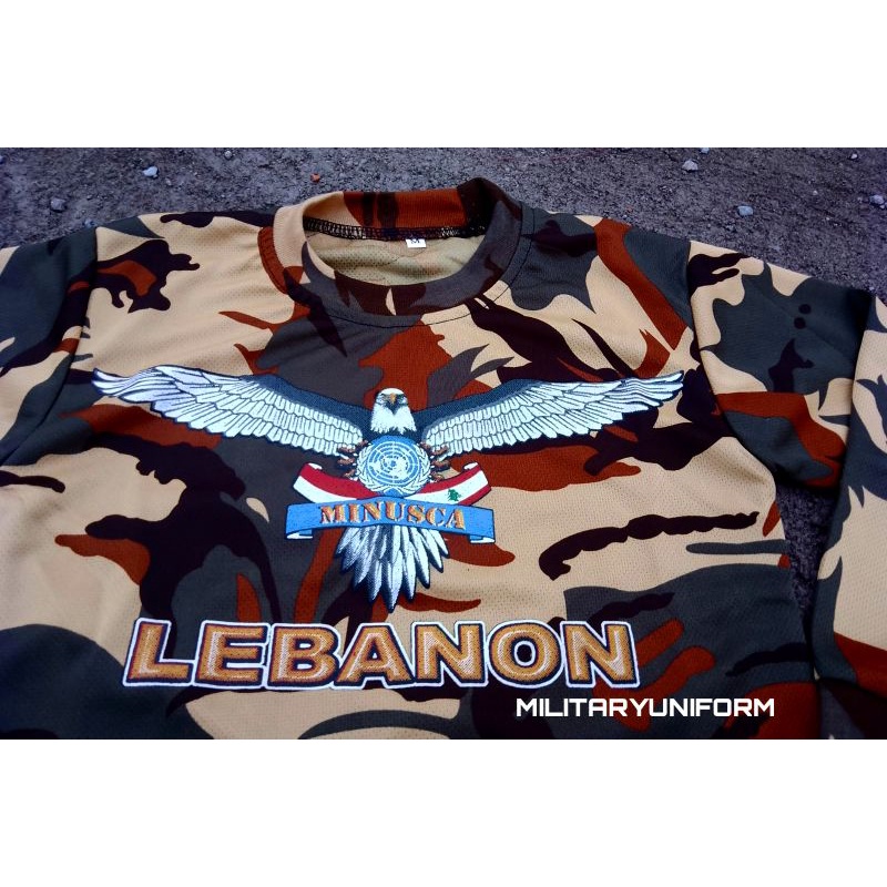 KAOS ANAK STELAN TRAINING ANAK LEBANON KAOS ANAK MOTIF LORENG LEBANON SABLON