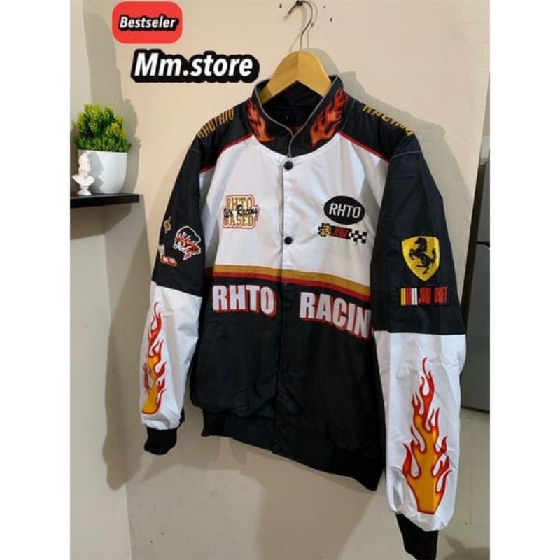 NASCAR JAKET VINTAGE RACING JACKET ANAK MOTOR BOY ANAK JALANAN JACKET MOTOR DEWASA PRIA WANITA JAKET