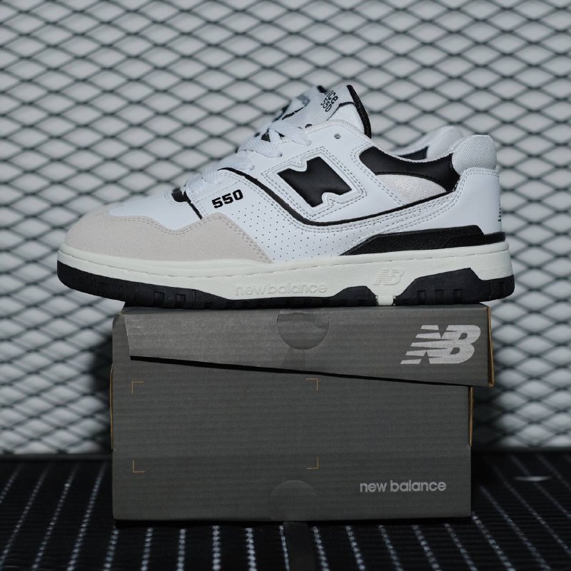 NEW BALANCE 550 WHITE BLACK