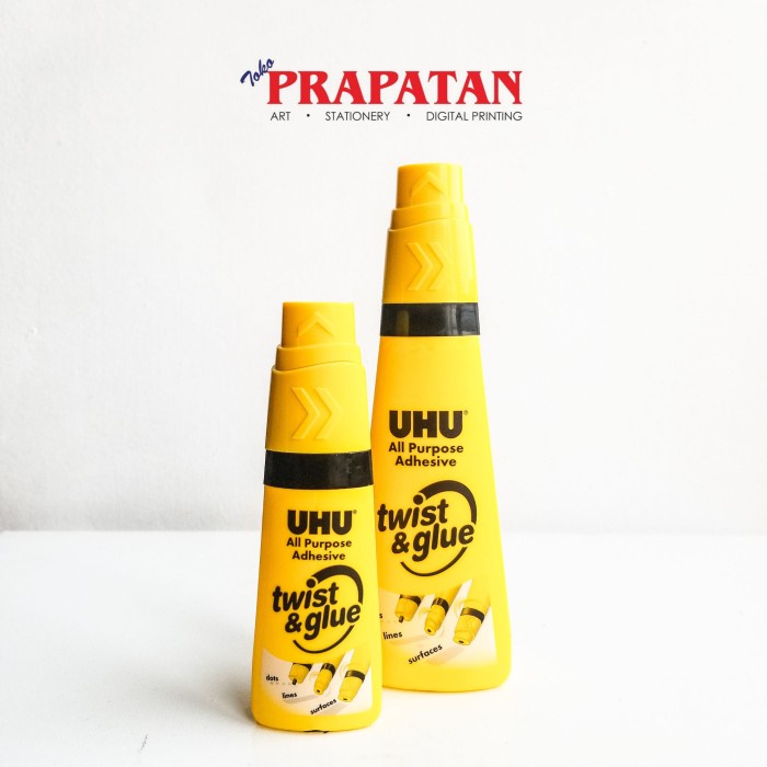 

Lem UHU Twist & Glue All Purpose Adhesive 35ml/90ml - 90ml RTO27