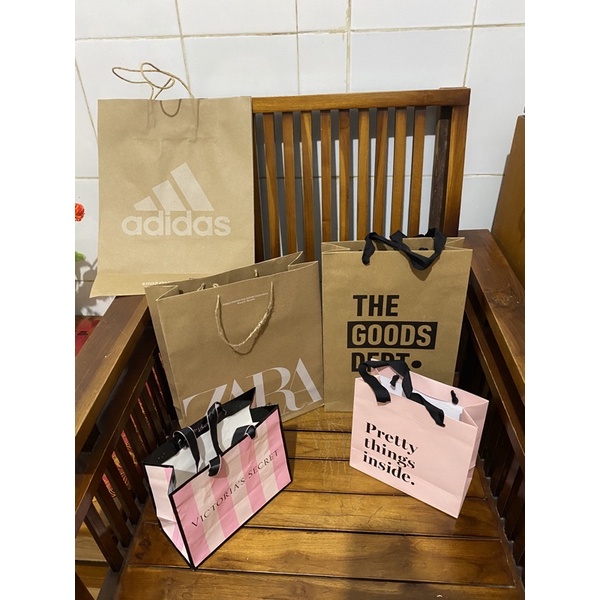 

paper bag branded authentic store