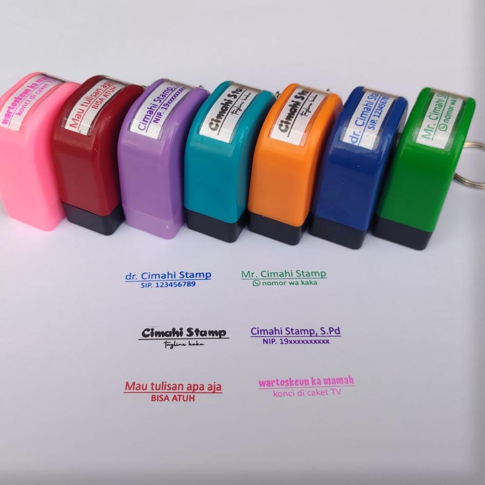 

PROMO HARI INI STEMPEL NAMA DOKTER Gantungan Kunci 3x1 CM [rd -136]