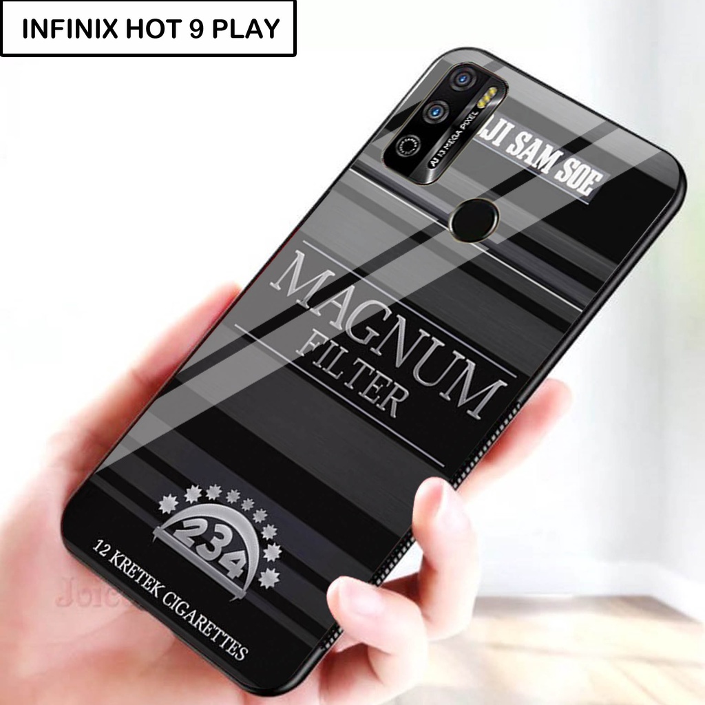 Softcase Kaca For INFINIX HOT 9 PLAY - Case Handphone INFINIX HOT 9 PLAY [T02].