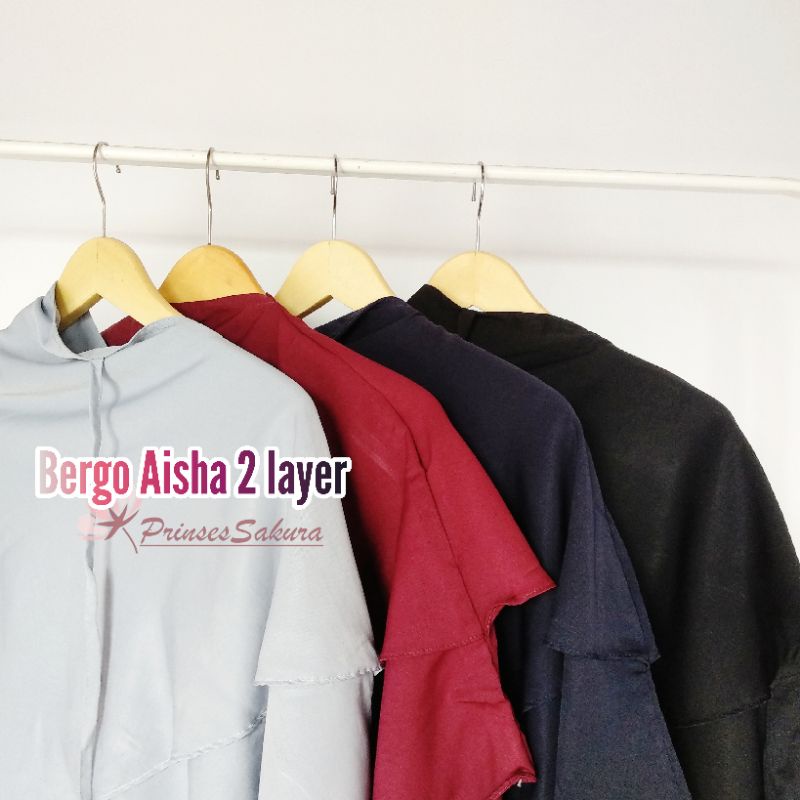 Bergo Aisha 2 Layer