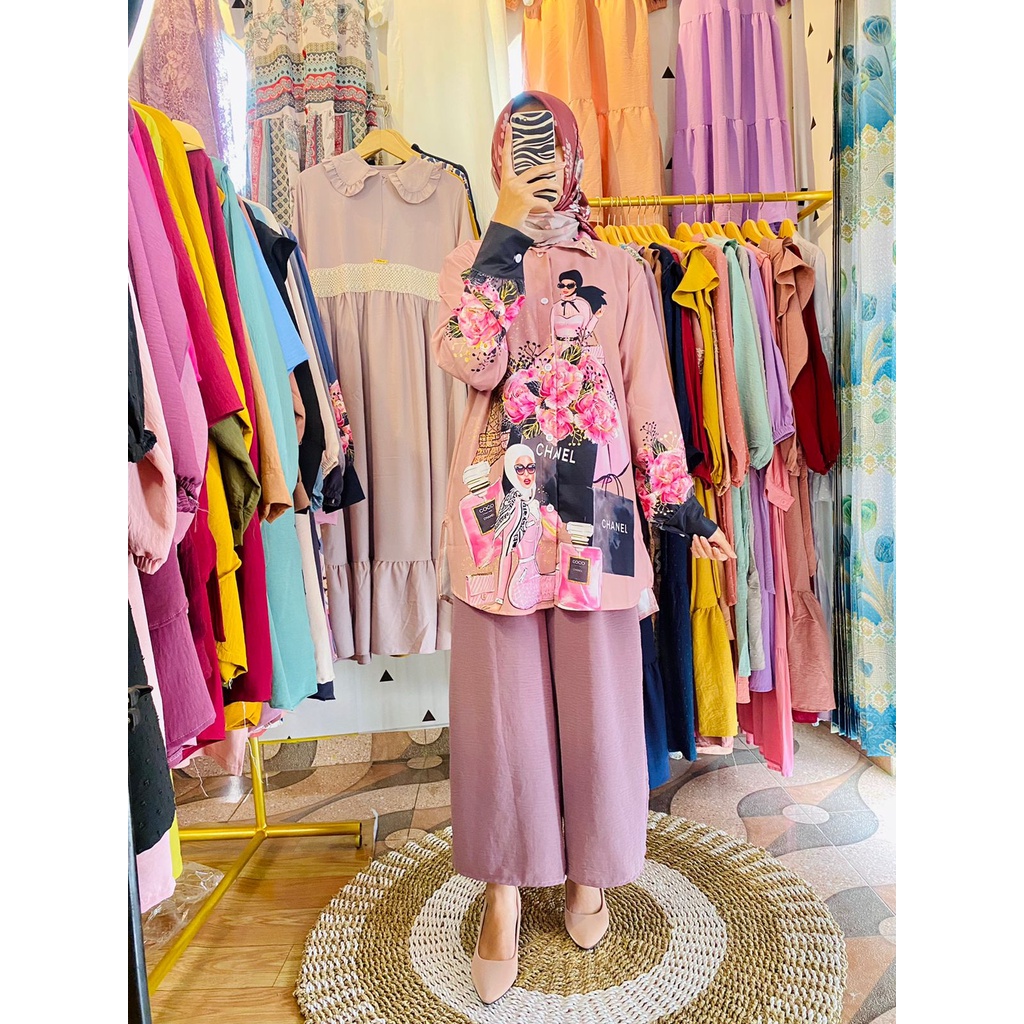 KEMEJA WANITA MOTIF