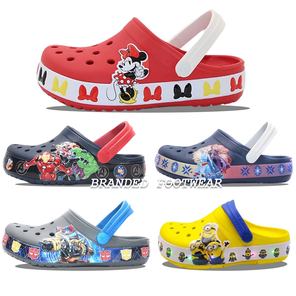 Crocs ANAK FUN LAB / Crocs Karakter Kid's / Crocs Anak / Sandal Anak / Sepatu Sandal Anak / Crocs KI