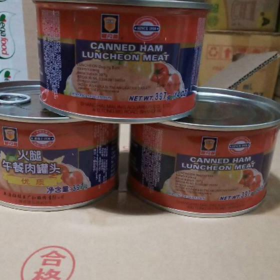 

Termurah dan terbaik Premium Canned Ham Luncheon Meat / Ham Maling TTS Premium 397gr serbuuu !