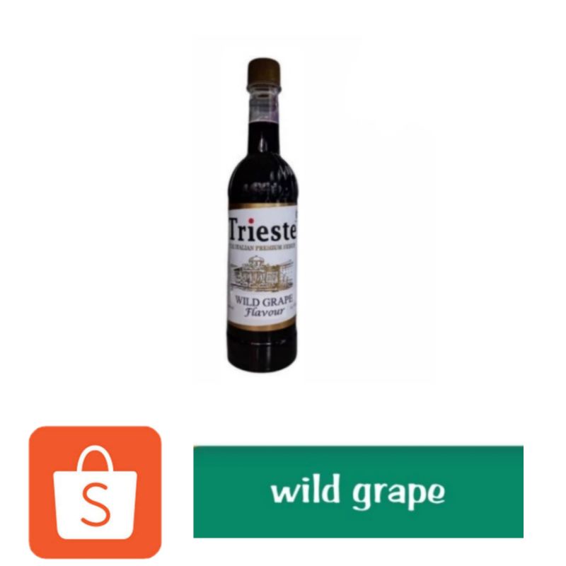 

Trieste syrup wild grape 650ml