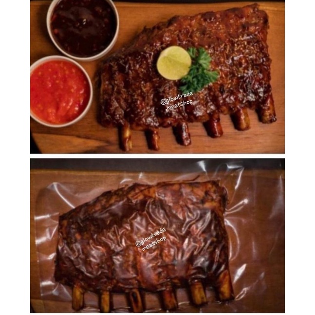 

Daging pork rib babi 600 gr/ non halal