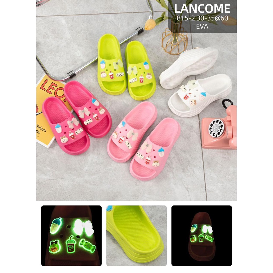 Sandal Selop Fuji Anak Zibbitz Fish, Bear and Chibi Import 7806+32 (30-35) Sandal fuji anak viral murah terlaris