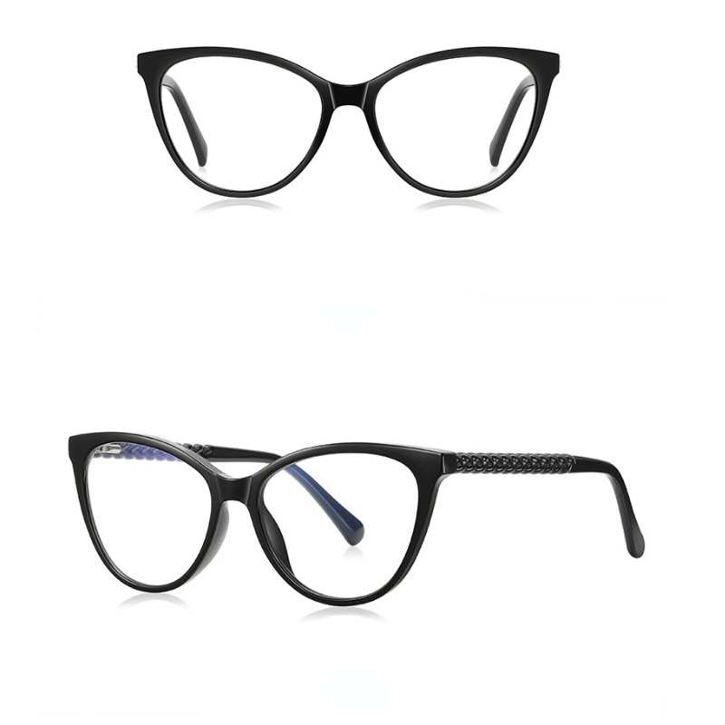 Kacamata Anti Blue Light Model Twist Temples Warna Permen Gradasi TR90 Untuk Wanita