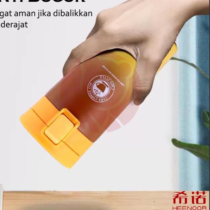 Promosi Spesial--Heenoor TERMOS KOPI COFFEE /TEH TAHAN PANAS TRAVEL MUG MINI AIR MINUM HN-78/ HN-80