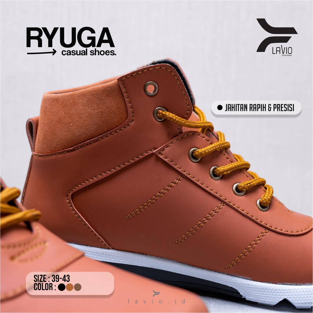 Sepatu Casual Pria Original Branded Keren Terbaru Lavio Ryuga