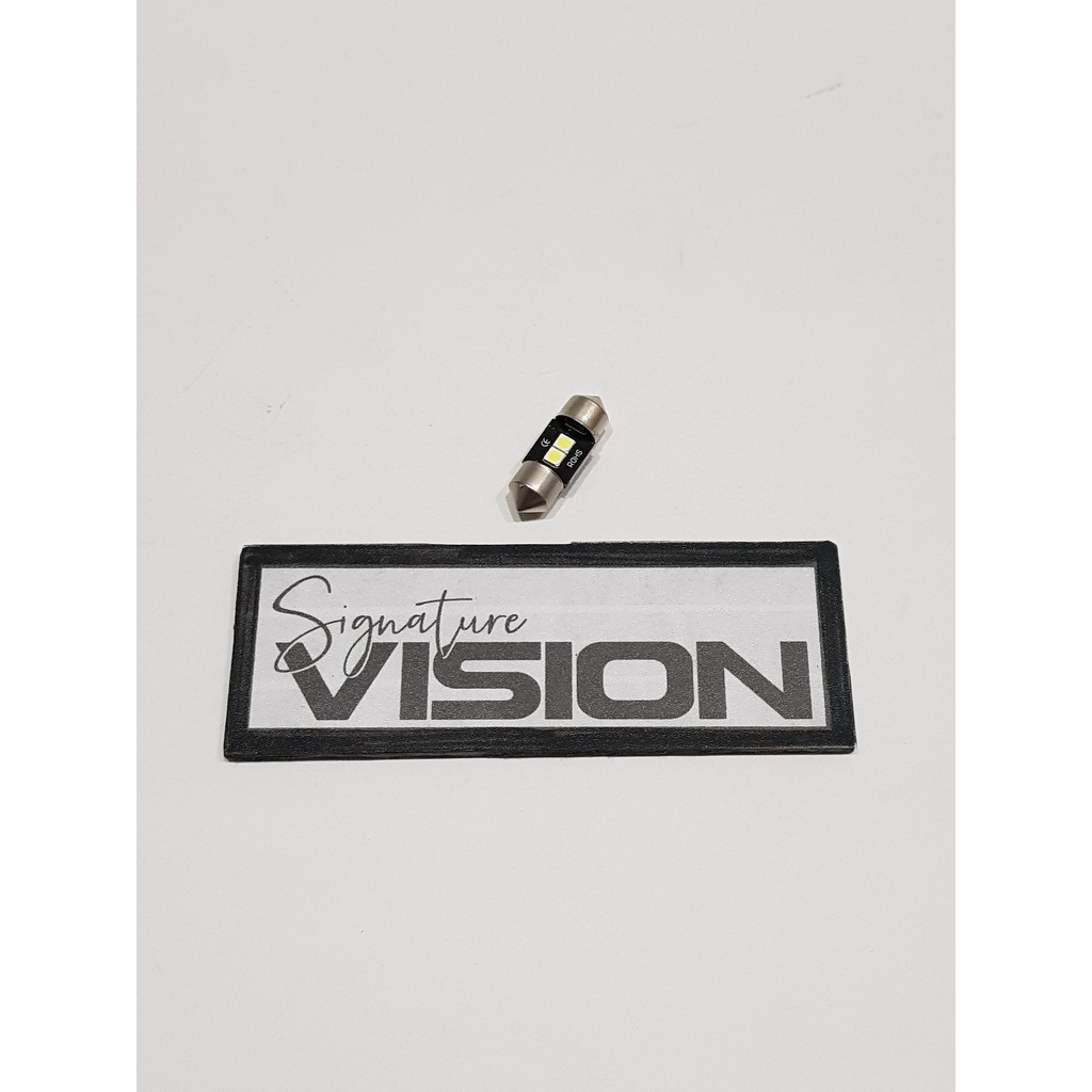 SV LED Festoon 120 v2 Lampu Kabin Mobil Warm Pure White 28 mm