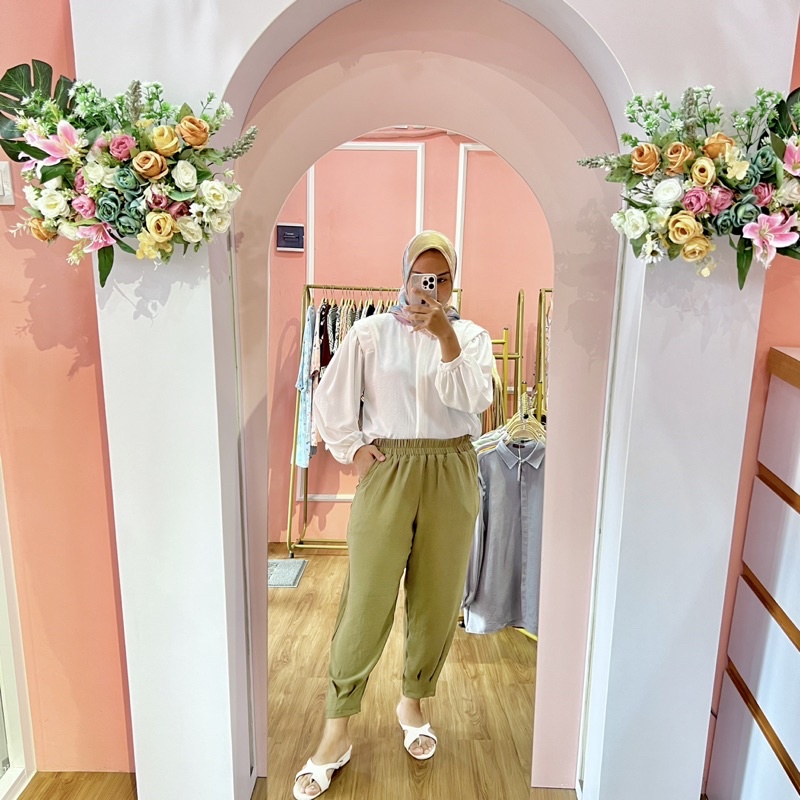 PANTS CRINKLE CELANA PANJANG CRINKLE AIRFLOW