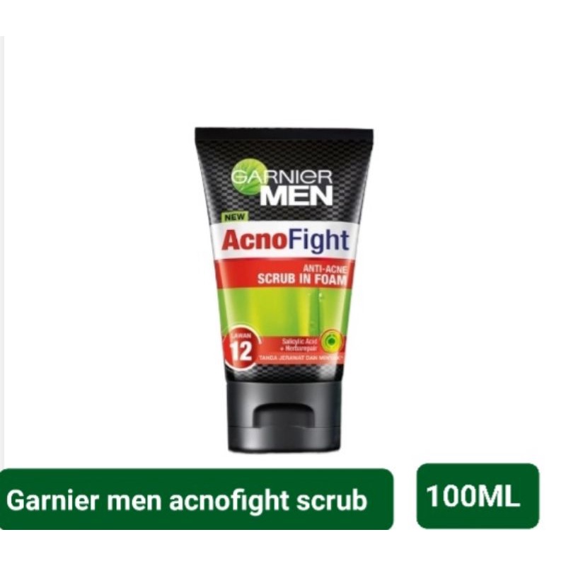 GARNIER MEN ACNOFIGHT SCRUB 100ML